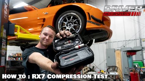 rx7 compression test procedure|How To FD RX7 13B Rotary Compression Test .